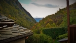 Panorama dal giardino